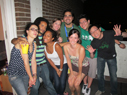 game night 2011 - Carolina, Carlos, Sabriya, Julie, Radames, Alena, Eric, and Jacky