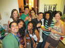 game night 2011 - Radames, Arthee, Julie, Sabriya, Eric, Carolina, Jacky, Carlos, and Alena