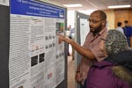 Graduate student Kevin Celestrin discusses his research