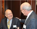 Drs. Bob Simon and Arnold Lieber ('59)