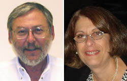 David Spray, Ph.D. (left), Eliana Scemes, Ph.D.