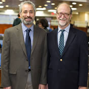 Dr. Paul Marantz (right) with mentee, Dr. Robert Goodman