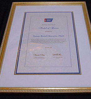 award cancer society