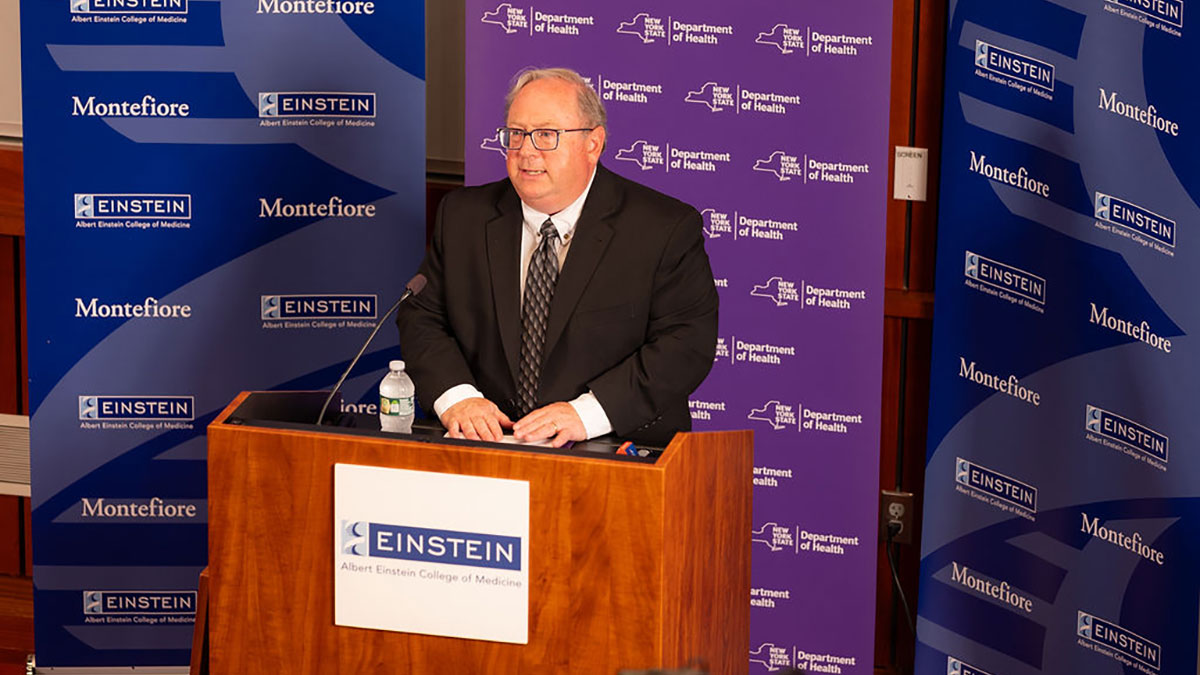 Einstein Hosts NYS Health Commissioner McDonald for Announcement of $5 Million for Diversity Programs