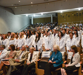 The class of 2018 recites their class oath