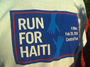 The run/walk raised money to support the relief effort in Haiti