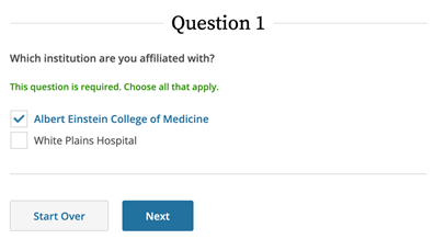 CITI Question 1 Screenshot