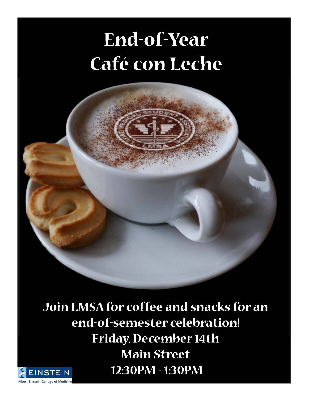 Cafe Con Leche LMSA Coffee and Snacks