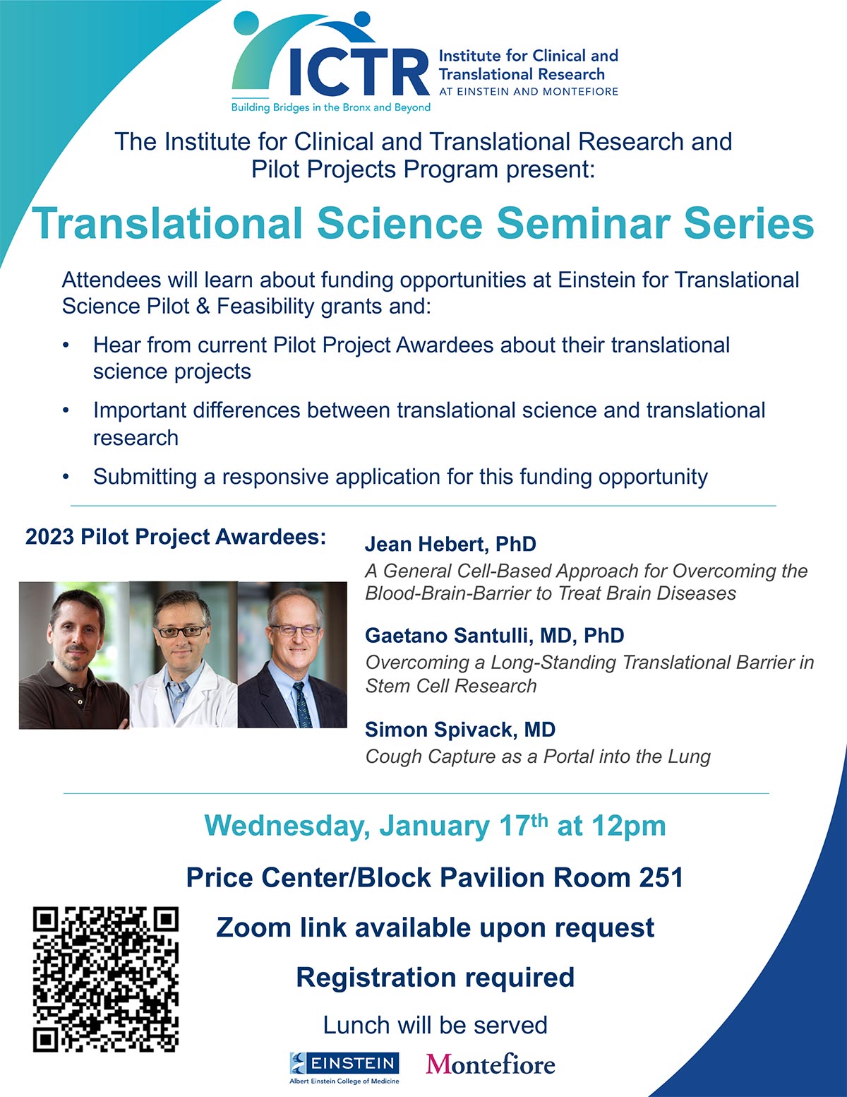 Translational Science Townhall 1/17/2024